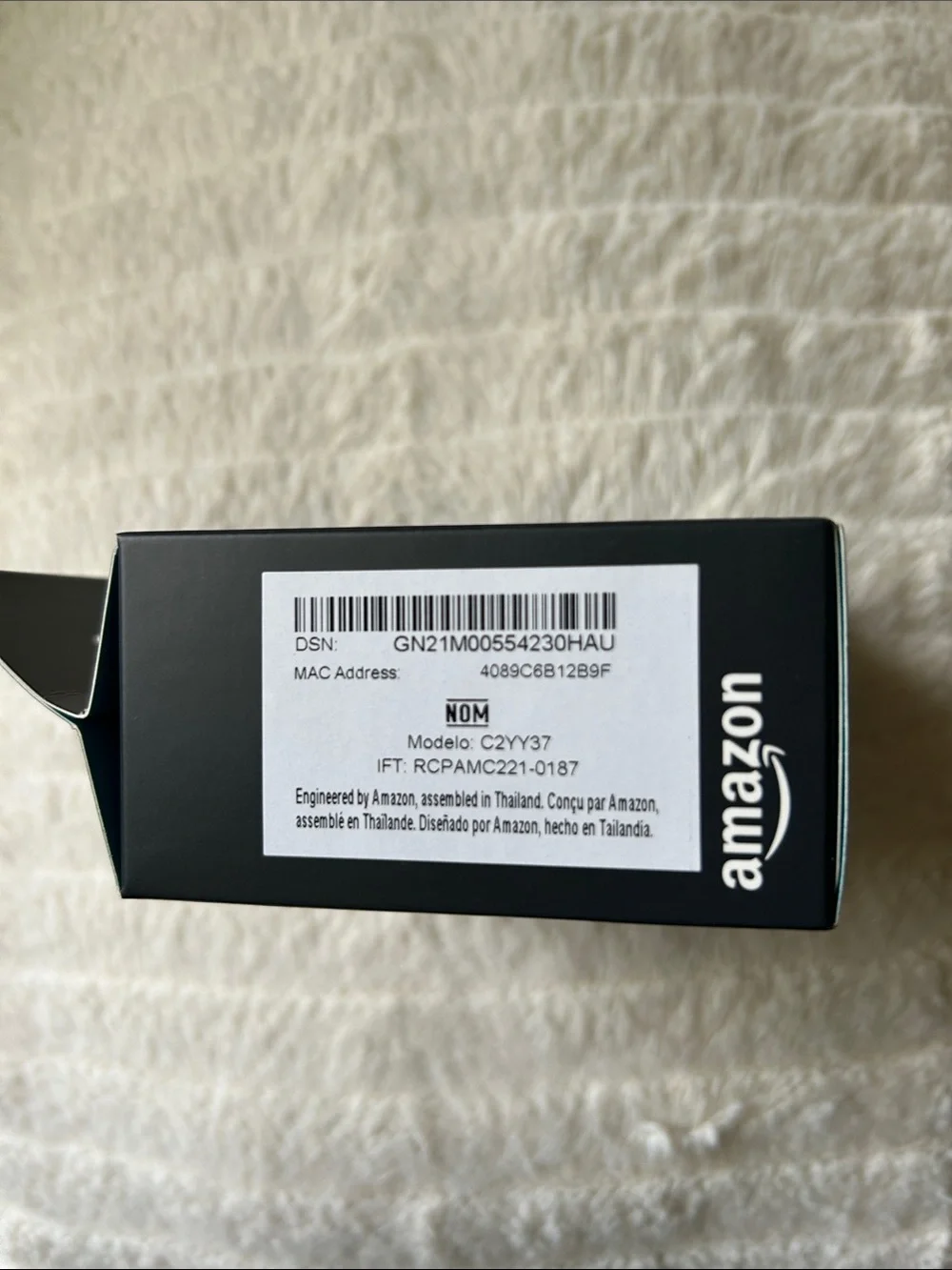 Amazon Smart Plug - White Compact Outlet Adapter